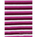 Medium nga gibug-aton nga 350gsm striped velvet nga panapton alang sa sopa
